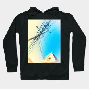 Oblique Attic and electric cables Hoodie